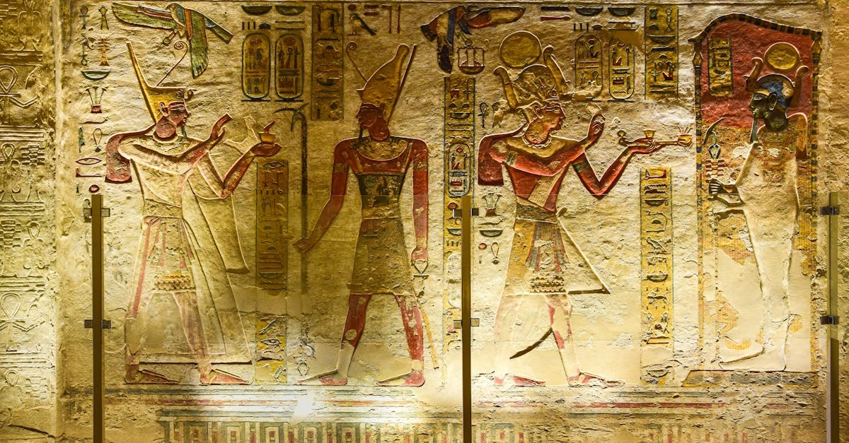 Египетская тематика в игровой индустрии с традиционными символами